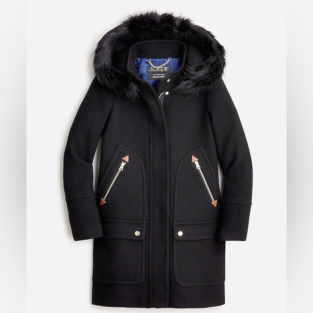 J Crew New chateau parka in Italian stadium-cloth
Item BM948